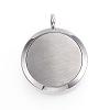 316 Surgical Stainless Steel Diffuser Locket Pendants STAS-H342-96P-3