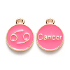 Alloy Enamel Pendants LS-X-ENAM-S124-01B-03D-1