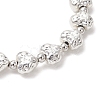 2Pcs 2 Styles Alloy & Electroplate Non-magnetic Synthetic Hematite Beaded Stretch Bracelets for Women BJEW-JB13373-5