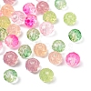 6 Style Imitation Gemstone & Opal Style Resin Beads and Glass Beads RESI-YW0001-14-4