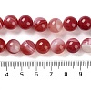 Natural Striped Agate/Banded Agate Beads Strands G-Z060-A01-C15-5