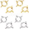 Unicraftale 304 Stainless Steel Spring Ring Clasps STAS-UN0010-66-1