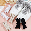 4 Pairs 4 Colors Cotton Shoelaces FIND-FH0012-05-5