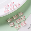 Transparent Acrylic Beads TACR-S154-27B-26-6