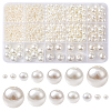 About 1173pcs ABS Plastic Imitation Pearl Beads KY-CJ0001-96-1
