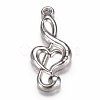Tarnish Resistant 304 Stainless Steel Pendants STAS-G073-54P-1