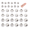 36Pcs 3 Style 201 Stainless Steel Beads STAS-UN0045-50-1