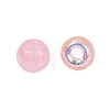 Mixed Color Imitation Cat Eye Glass Round Seed Beads SEED-NH0003-01A-07-3