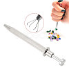 Stainless Steel 4 Prongs Rhinestones Claw Tweezers TOOL-L010-006-6