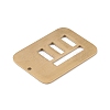 Ion Plating(IP) 304 Stainless Steel Pendants STAS-K216-49E-G-4