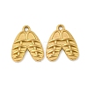 Ion Plating(IP) 304 Stainless Steel Pendants STAS-N103-129G-1