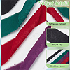 6 Rolls 6 Colors Polyester Ribbons OCOR-BC0006-36E-4