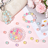 100Pcs Transparent Acrylic Beads TACR-SC0002-70-4