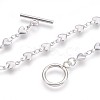 Tarnish Resistant 304 Stainless Steel Link Chain Bracelets BJEW-P237-30P-2