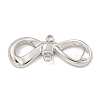 Non-Tarnish 304 Stainless Steel Bowknot Links Connector Charms STAS-A099-10P-1