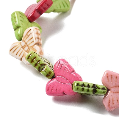 Synthetic Turquoise Beads Strands G-B140-N01-1