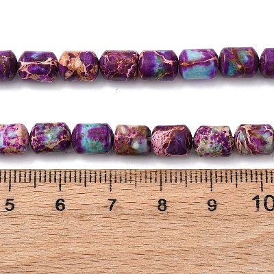 Natural Imperial Jasper Beads Strands G-M401-C02A-1