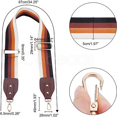 Polyester Bag Strap FIND-WH0064-79-1