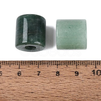 Natural Green Aventurine European Beads G-P520-05M-1