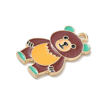 Alloy Enamel Pendants AL-CBACD8B-05G-1