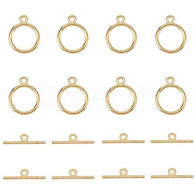 Tibetan Style Toggle Clasps TIBE-PH0001-01G-NR-1