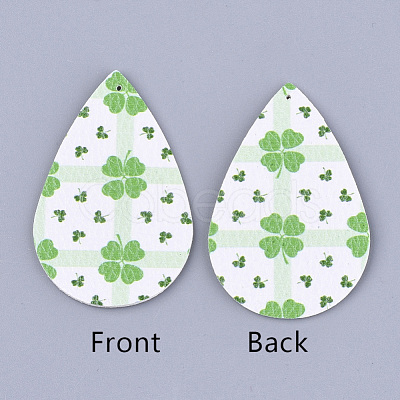 PU Leather Big Pendants X-FIND-S311-008B-1
