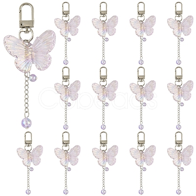 20Pcs Acrylic Pendant Decorations HJEW-YW00252-01-1