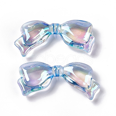 Transparent Acrylic Beads OACR-C009-08C-1