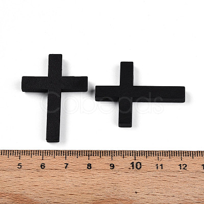Schima Wood Pendants WOOD-WH0051-04B-1