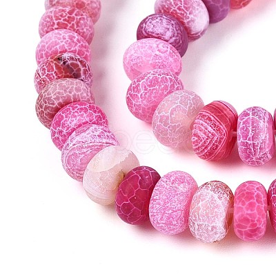 Natural Weathered Agate Beads Strands G-N357-13A-03-1
