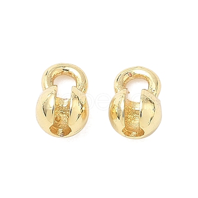 Brass Bead Tips KK-C156-02A-G-1