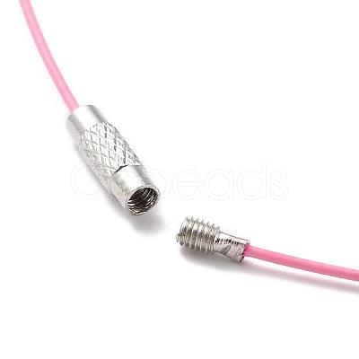 Steel Wire Bracelet Cord DIY Jewelry Making TWIR-R004-03-1