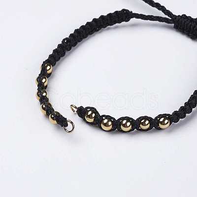 Polyester DIY Braided Bracelet Making MAK-K018-B12-1