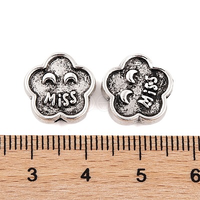 Tibetan Style Alloy Beads FIND-S230-02AS-1