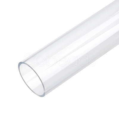 Transparent Acrylic Pipe AJEW-WH0475-51H-1