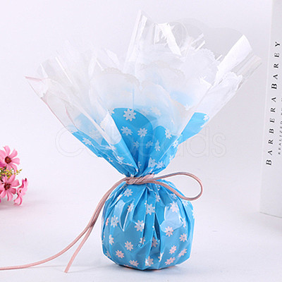 Oriented Polypropylene(OPP) Plastic Gift Wrapping Paper AJEW-F043-01A-1