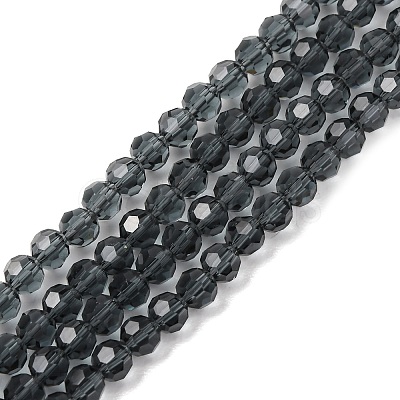 Imitation Austrian Crystal Bead Strands G-M181-4mm-20A-1-1