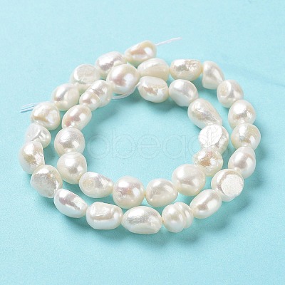 Natural Cultured Freshwater Pearl Beads Strands PEAR-Z002-12-1