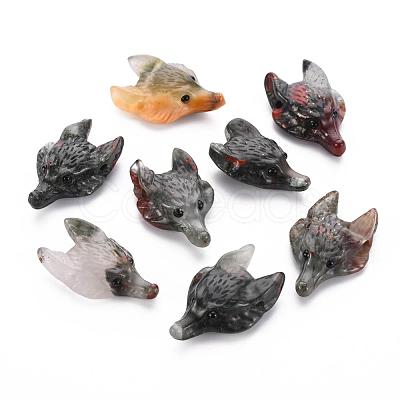 Natural Africa Bloodstone Pendants G-S336-69-07-1