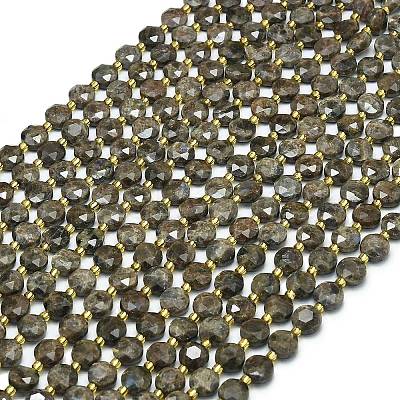Natural Labradorite Beads Strands G-C116-A50-02-1
