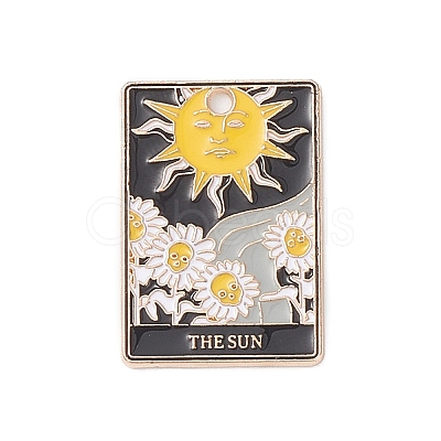 Alloy Pendants JEWB-D064-01KCG-02-1
