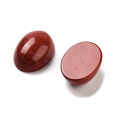 Natural Red Jasper Cabochons G-G145-01B-26-1