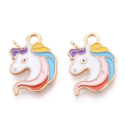 Alloy Enamel Pendants LS-ENAM-T016-07-RS-1