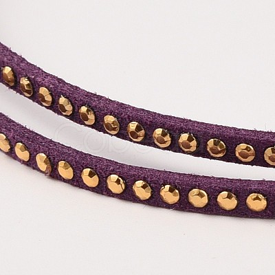 Rivet Faux Suede Cord LW-M002-14-1