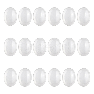 Fingerinspire 18Pcs Opalite Cabochons G-FG0001-02-1