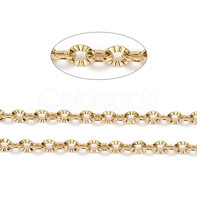 Ion Plating(IP) 304 Stainless Steel Cable Chains CHS-N002-02A-G-1