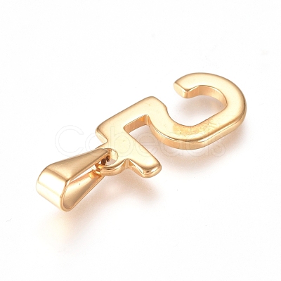 304 Stainless Steel Pendants STAS-L210-05I-G-1