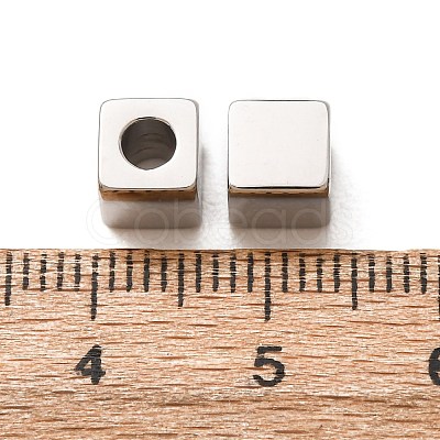 304 Stainless Steel Beads SA-CBAE384-01D-P-1