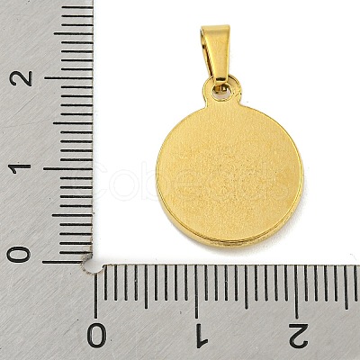 Ion Plating(IP) 304 Stainless Steel Pendants X-STAS-B071-02G-12G-1