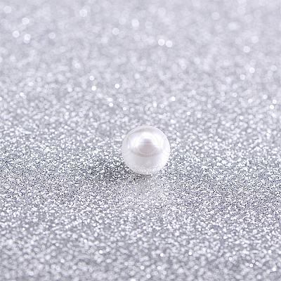 Eco-Friendly Plastic Imitation Pearl Beads MACR-OC0001-03-1